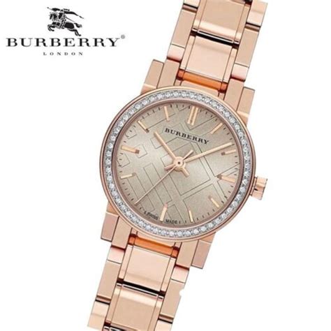 bu9225 burberry|BURBERRY The City BU9225 Rose Check Stamped Dial Lady's .